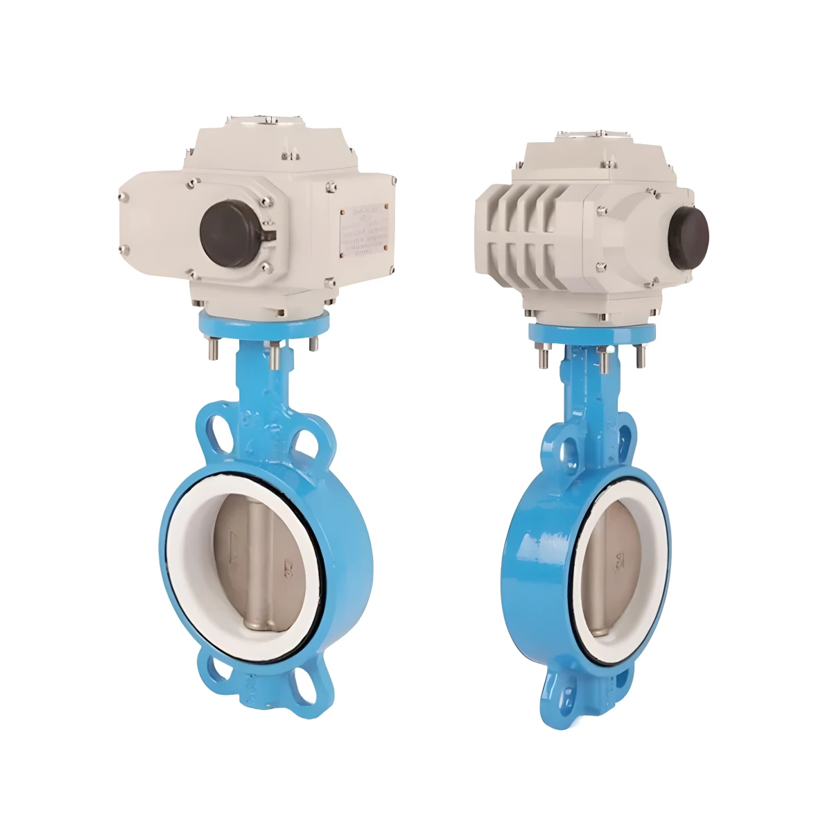 Butterfly Valve Manufacturer Rubber Soft Seal Stainless Steel PTFE Sealing Electric Actuator Butterfly Valve