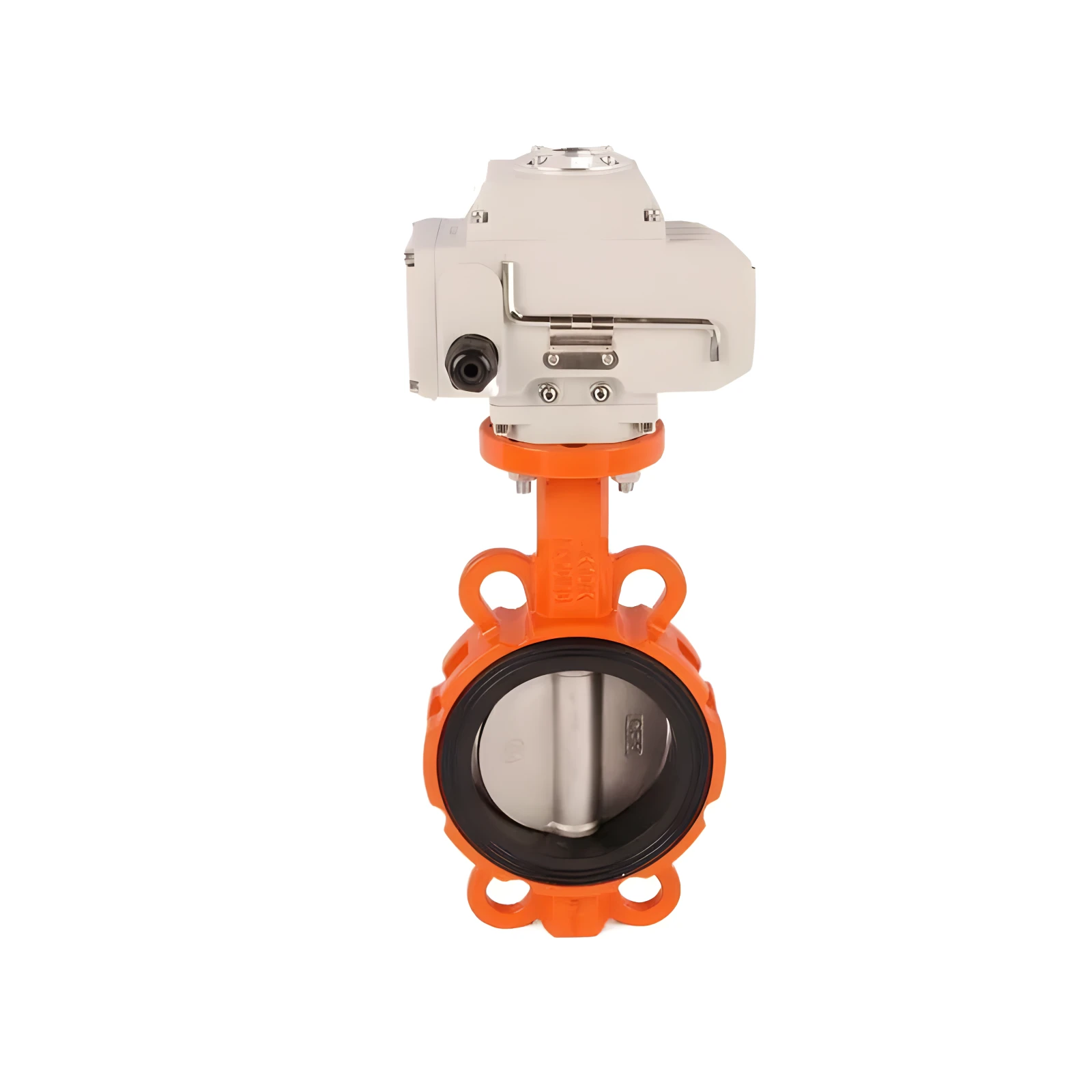 Aluminum electric actuator control butterfly valve for water treatment