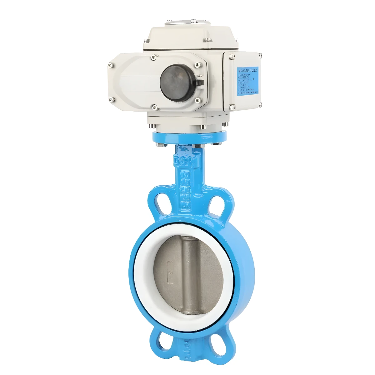 Butterfly Valve Manufacturer Rubber Soft Seal Stainless Steel PTFE Sealing Electric Actuator Butterfly Valve