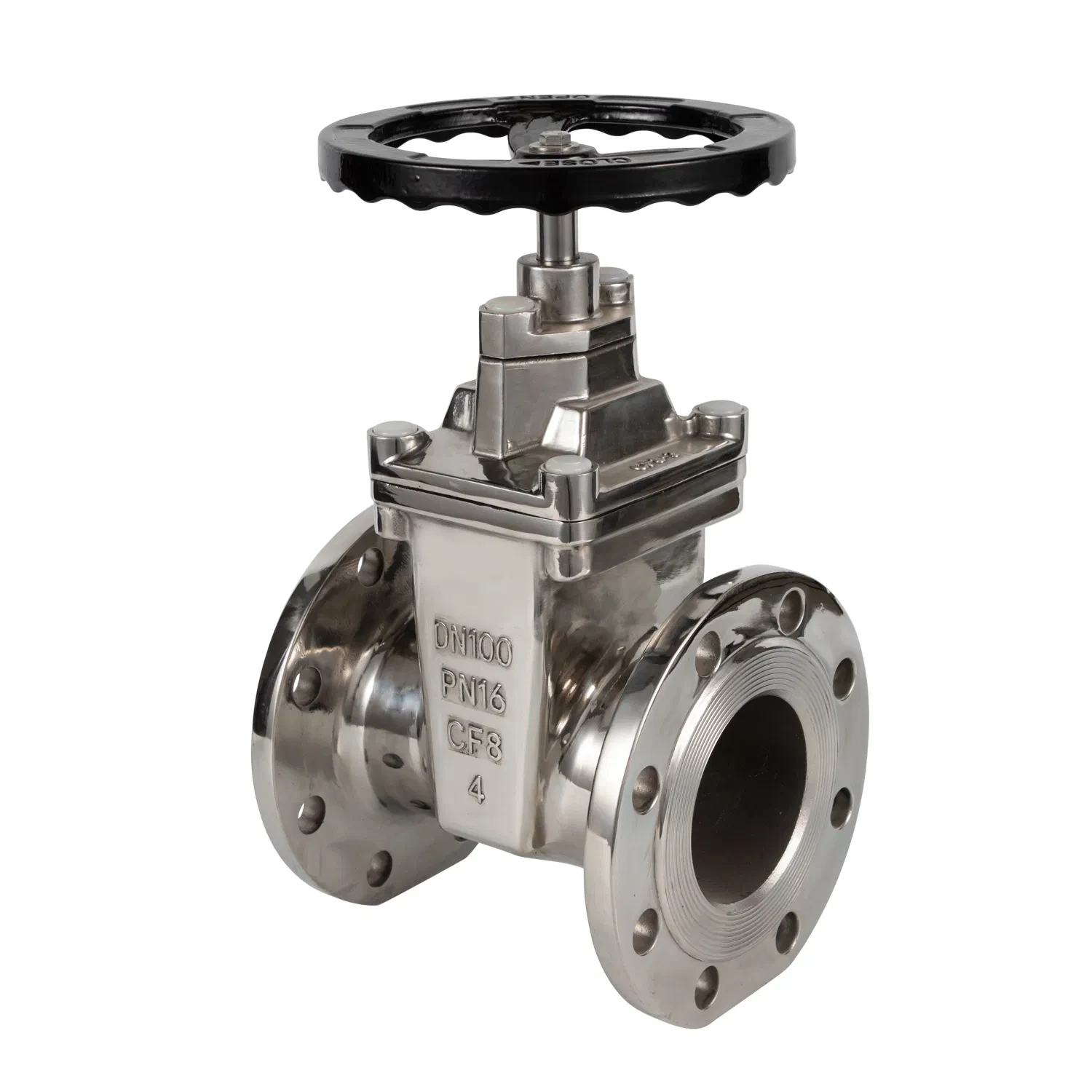 ANSI Class 150 10K Rising Stem CF8 CF8m Stainless Steel Handwheel Flanged Gate Valve