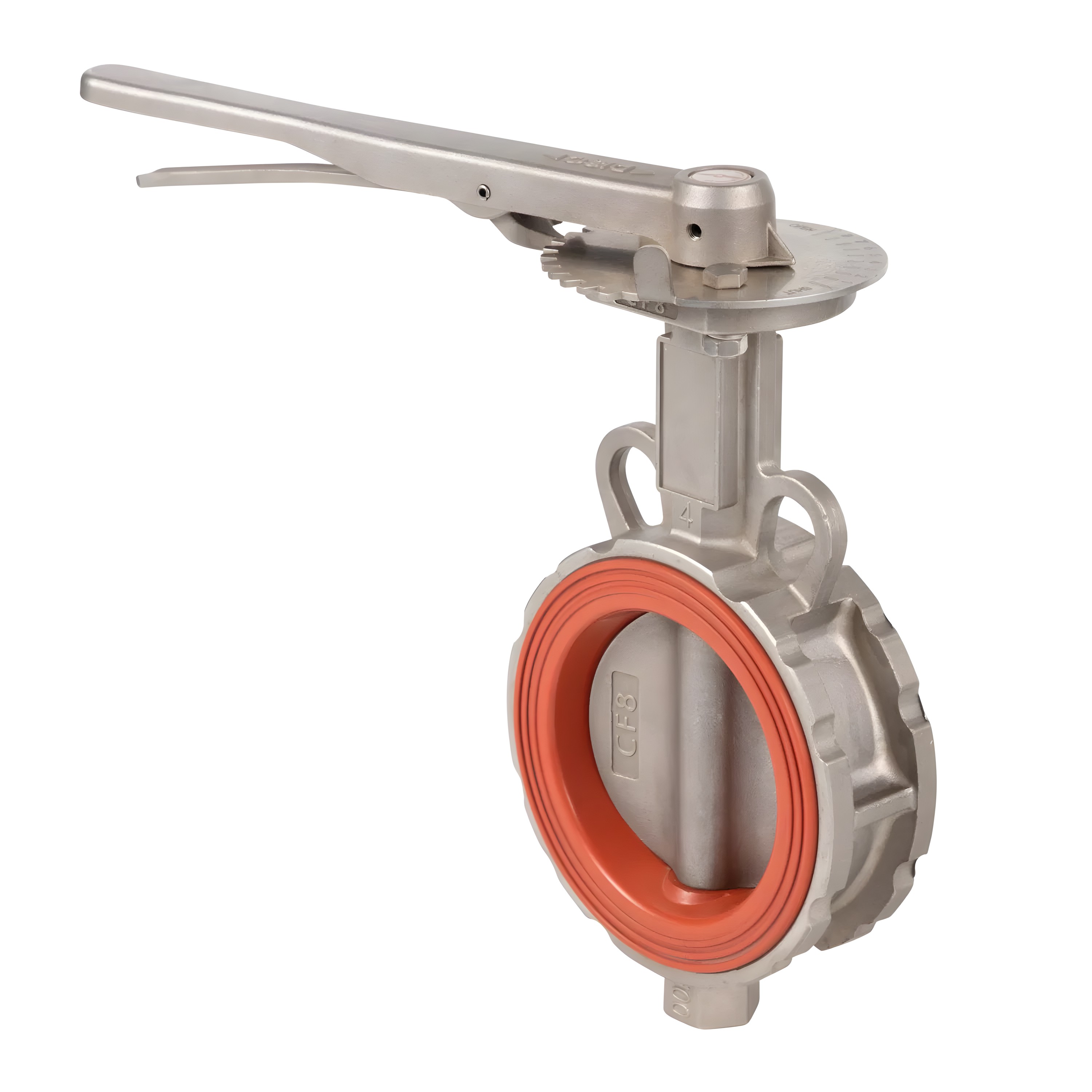 EPDM D71X-10/16p Handle Clamping Butterfly Valve