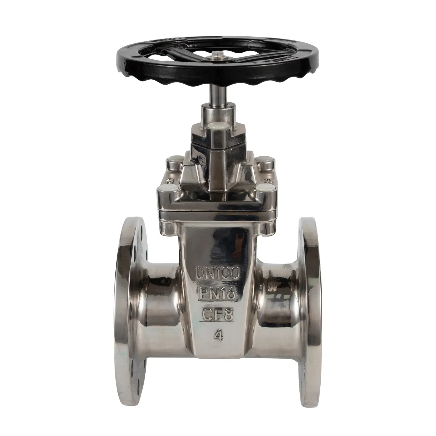 ANSI Class 150 10K Rising Stem CF8 CF8m Stainless Steel Handwheel Flanged Gate Valve