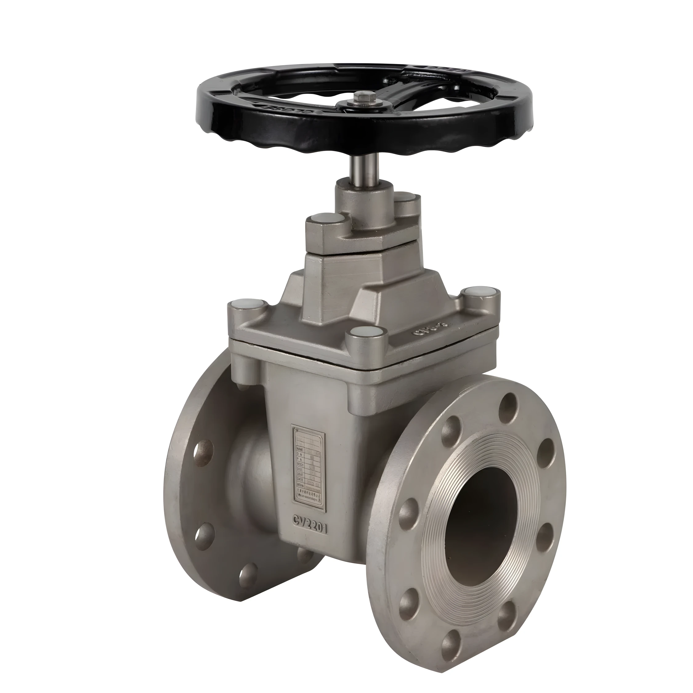 ANSI Class 150 10K Rising Stem CF8 CF8m Stainless Steel Handwheel Flanged Gate Valve