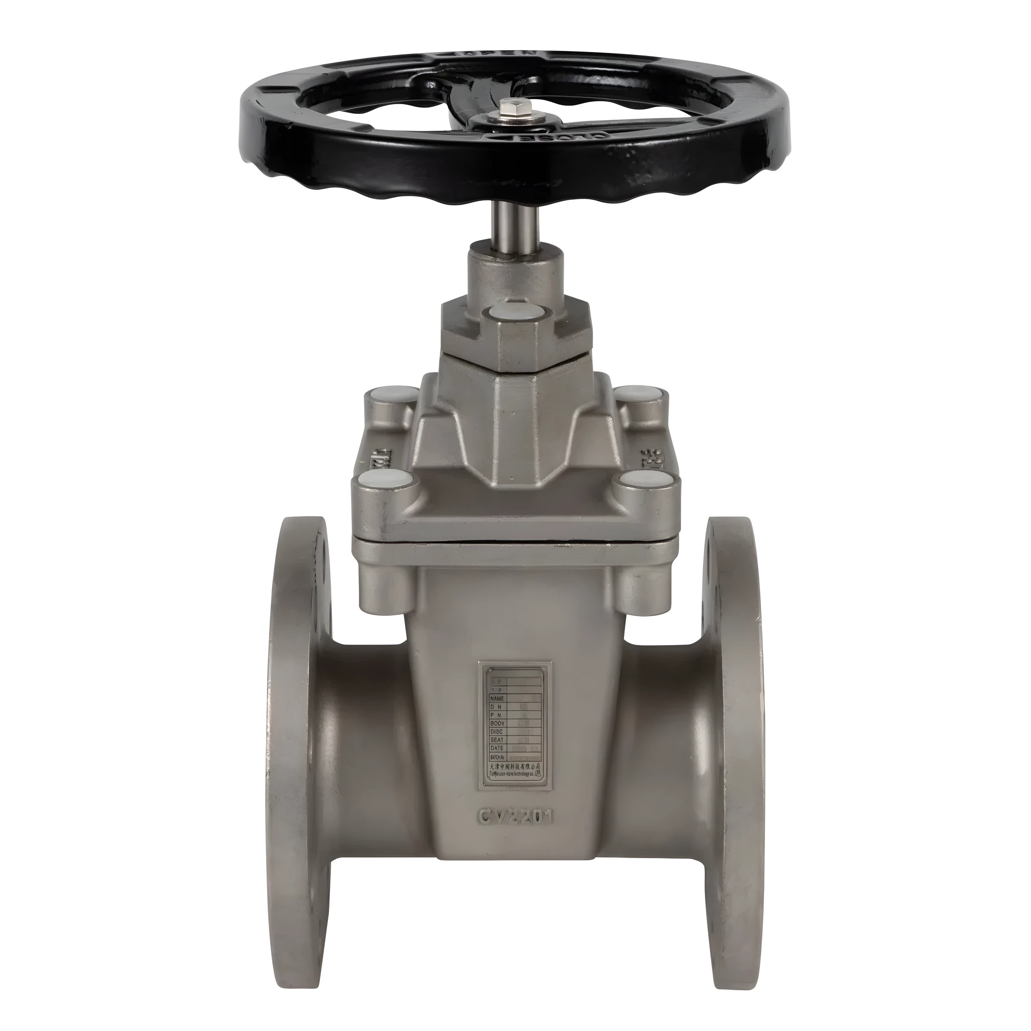 ANSI Class 150 10K Rising Stem CF8 CF8m Stainless Steel Handwheel Flanged Gate Valve