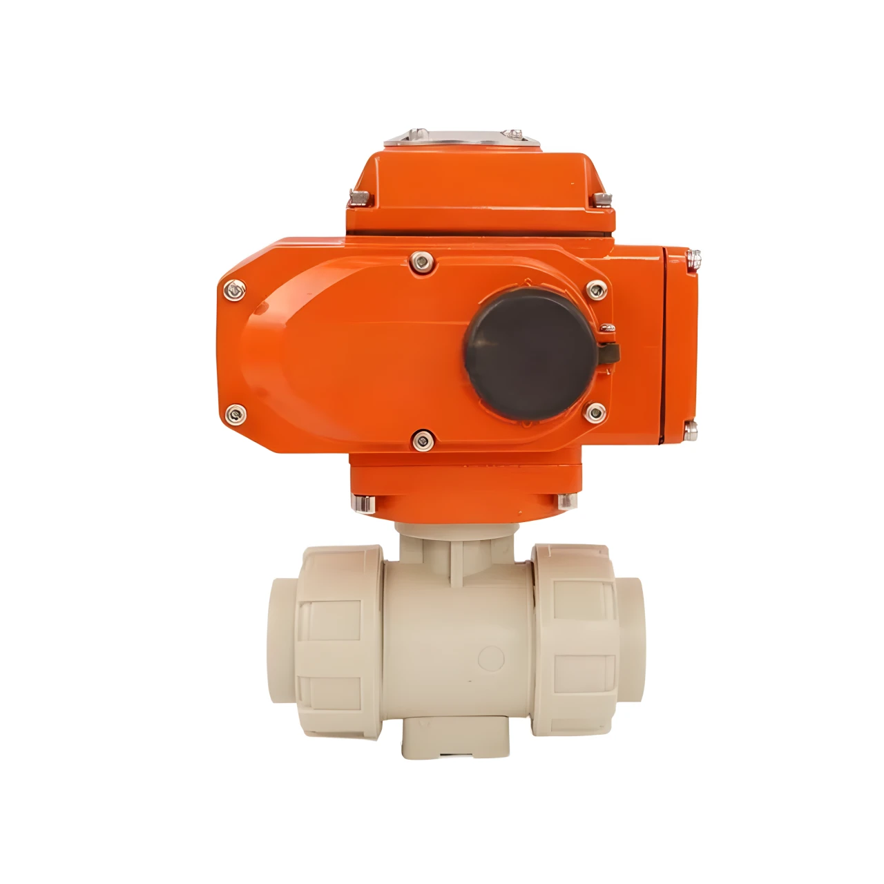 Electric Ball Valve UPVC CPVC PVDF Pph Bidirectional Valve True Link Socket Electric Ball Valve