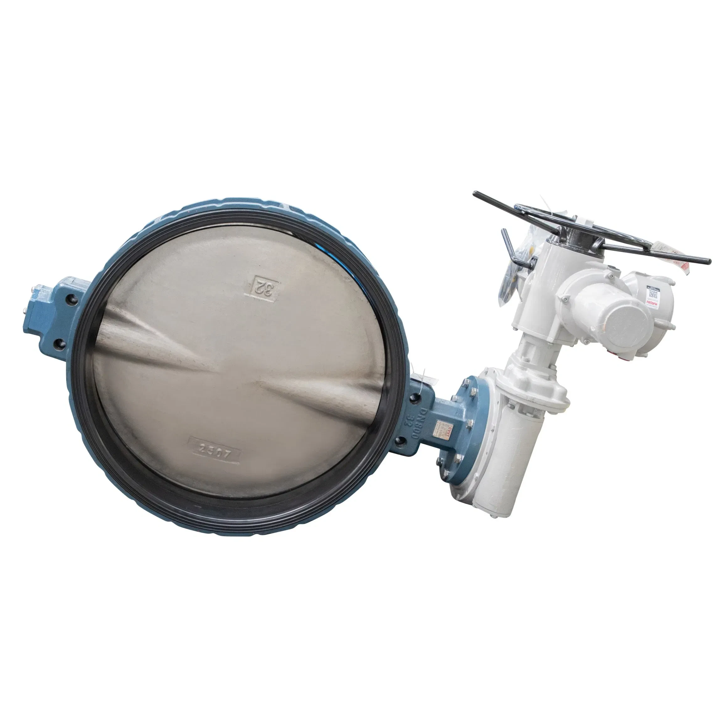 Butterfly Valve Electric Actuated Wafer Type Motor Electric Actuator Butterfly Valve Motorized Flow Control Valve for Water