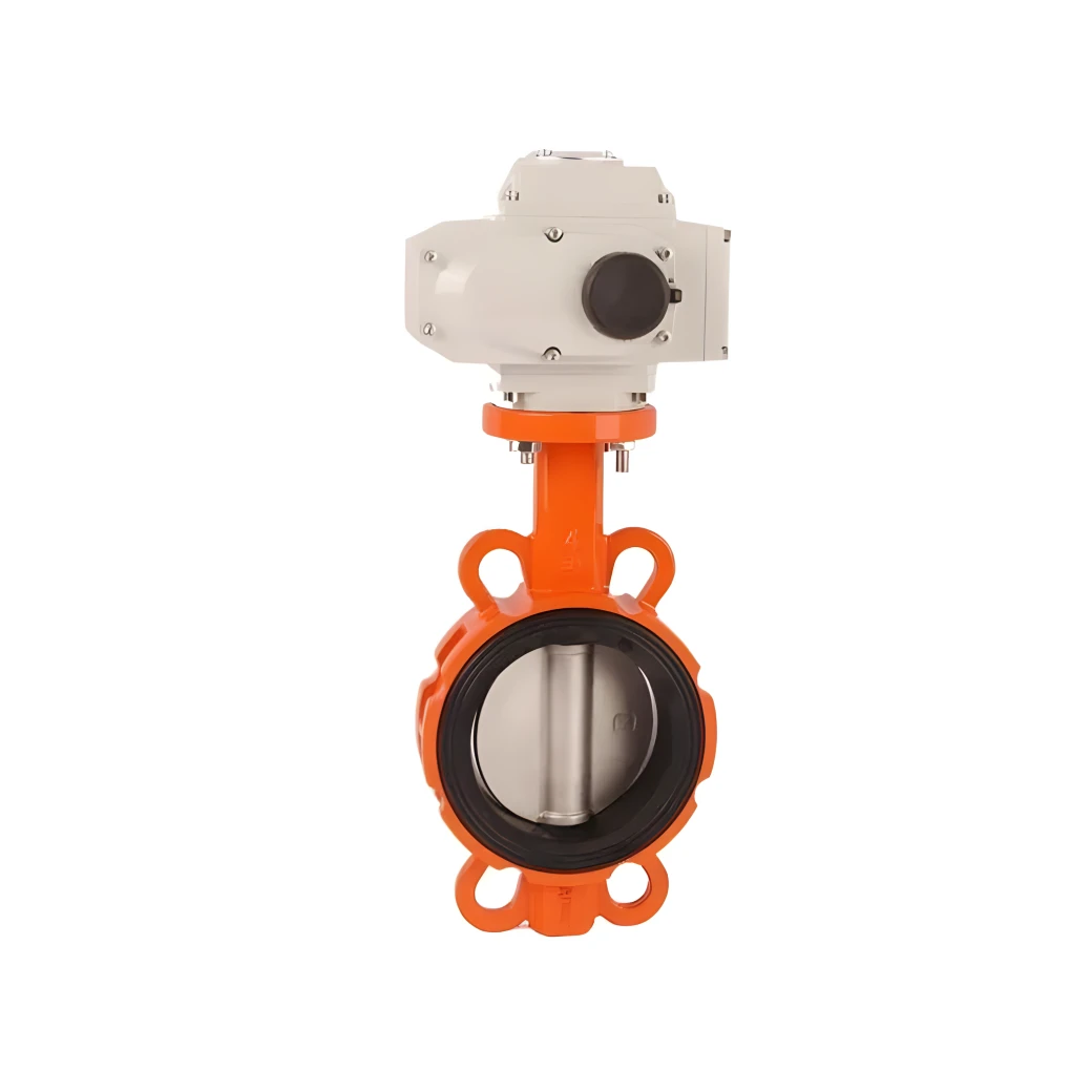 Water Shutoff EPDM Electric Butterfly Valve Electrical Smart Motorized Control Water Wafer Clamp Butterfly Valve