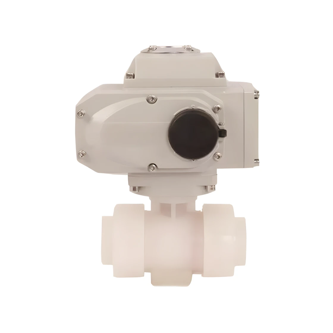 Electric PVDF Ball Valve with Electric Actuator China 2way DN50 Electric Motorized UPVC/CPVC/PVC Ball Valve Water Plastic Thread Valve