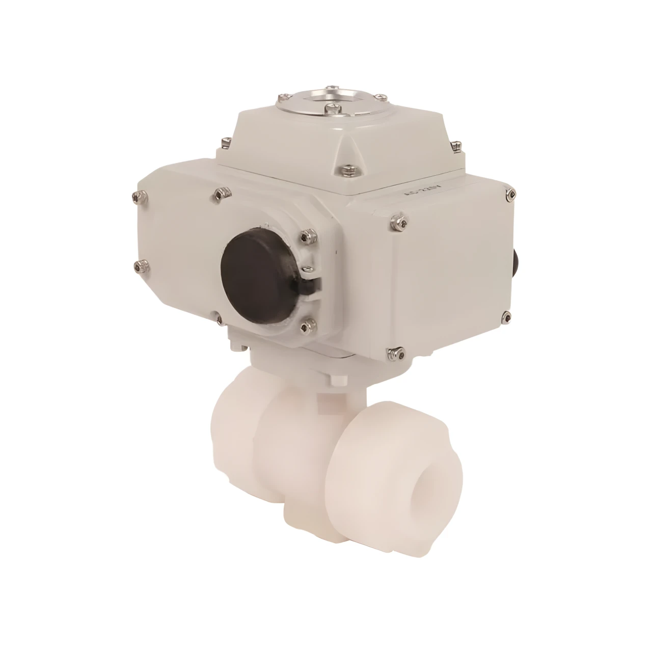 Electric PVDF Ball Valve with Electric Actuator China 2way DN50 Electric Motorized UPVC/CPVC/PVC Ball Valve Water Plastic Thread Valve