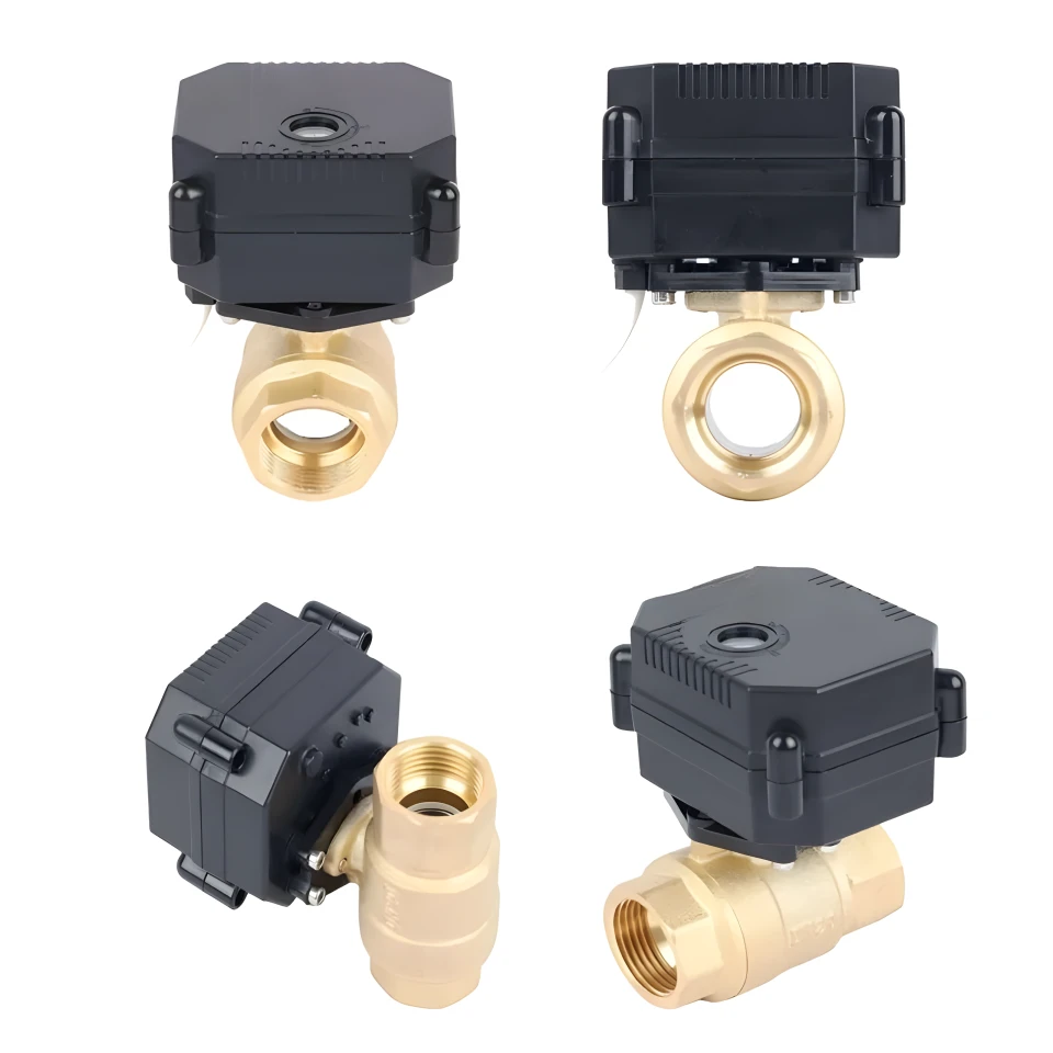  High Quality Electric Motor Intelligent Electric Actuator Brass Ball Valve for Water Use